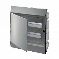 Распределительный шкаф Mistral41 36 мод., IP41, встраиваемый, термопласт, белая дверь |  код. 1SLM004100A1306 |  ABB